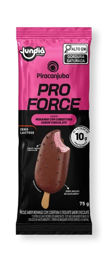 Picolé Proteico Sabor Morango