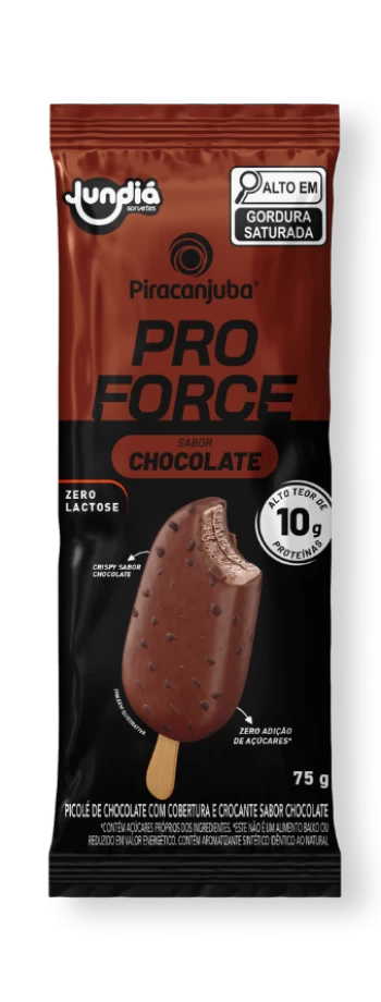 Picolé Proteico Sabor Chocolate
